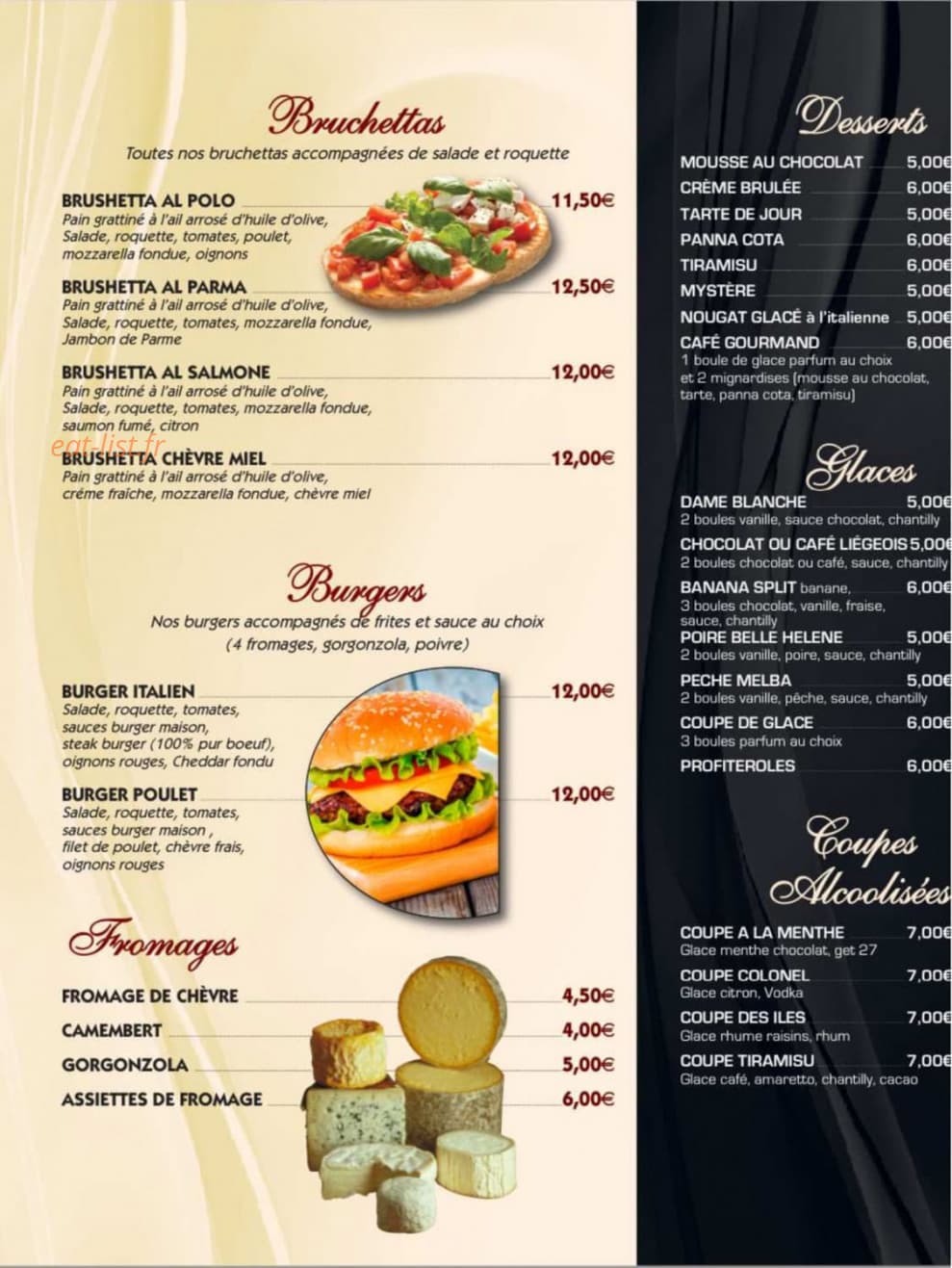 Chez Marco — carte page 5