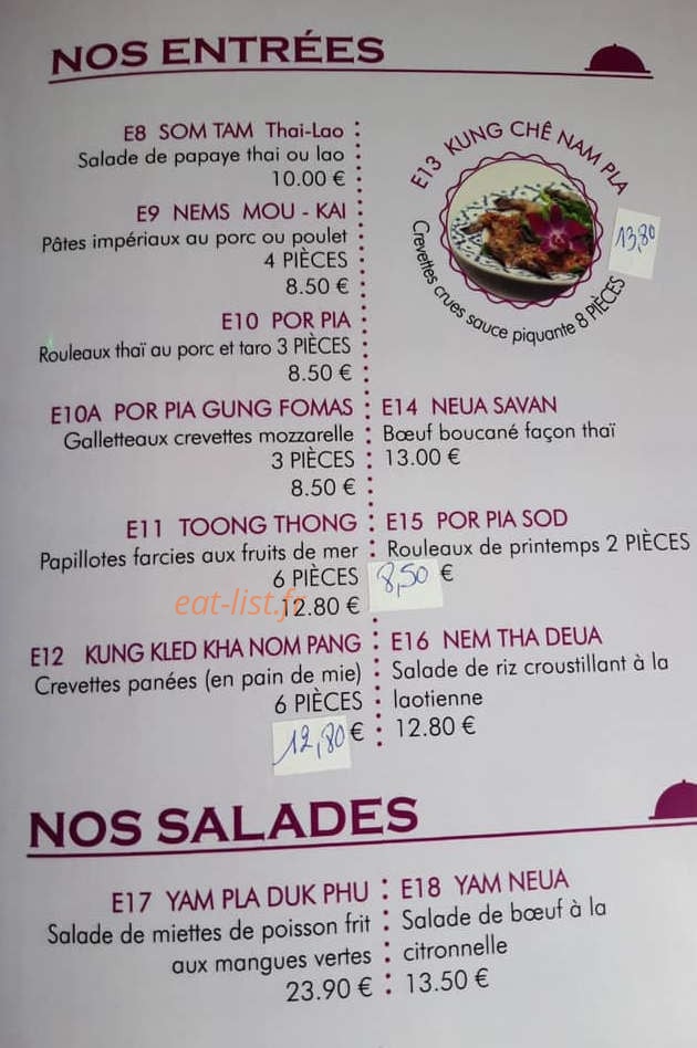Chiang Rai Jao — carte page 1