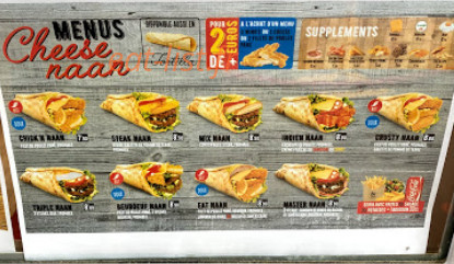 Eat Chicken — carte page 1