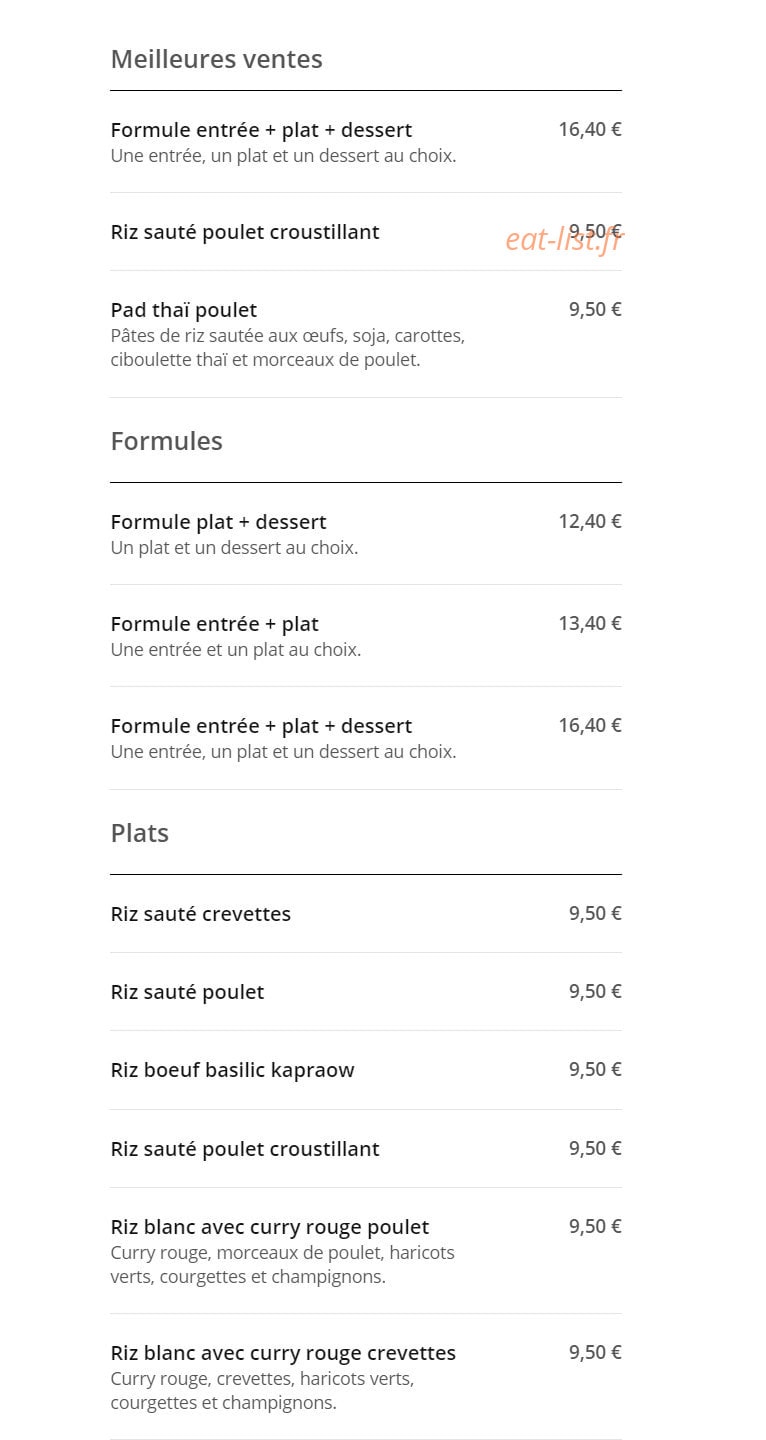 Ka Praow — carte page 1