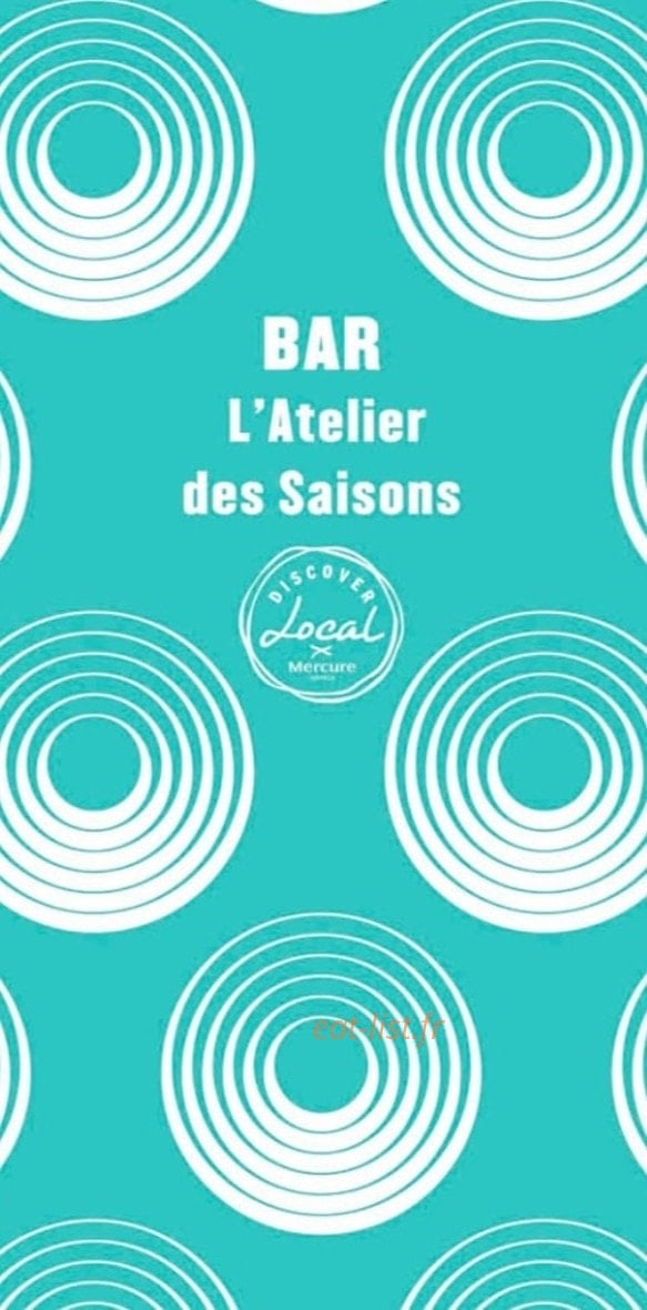 L'Ateliers des Saisons — carte page 1