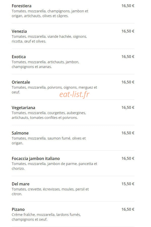 La Scappata — carte page 4
