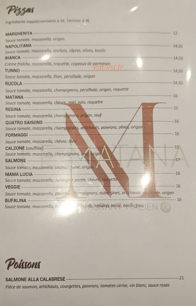 Le Matana — carte page 2