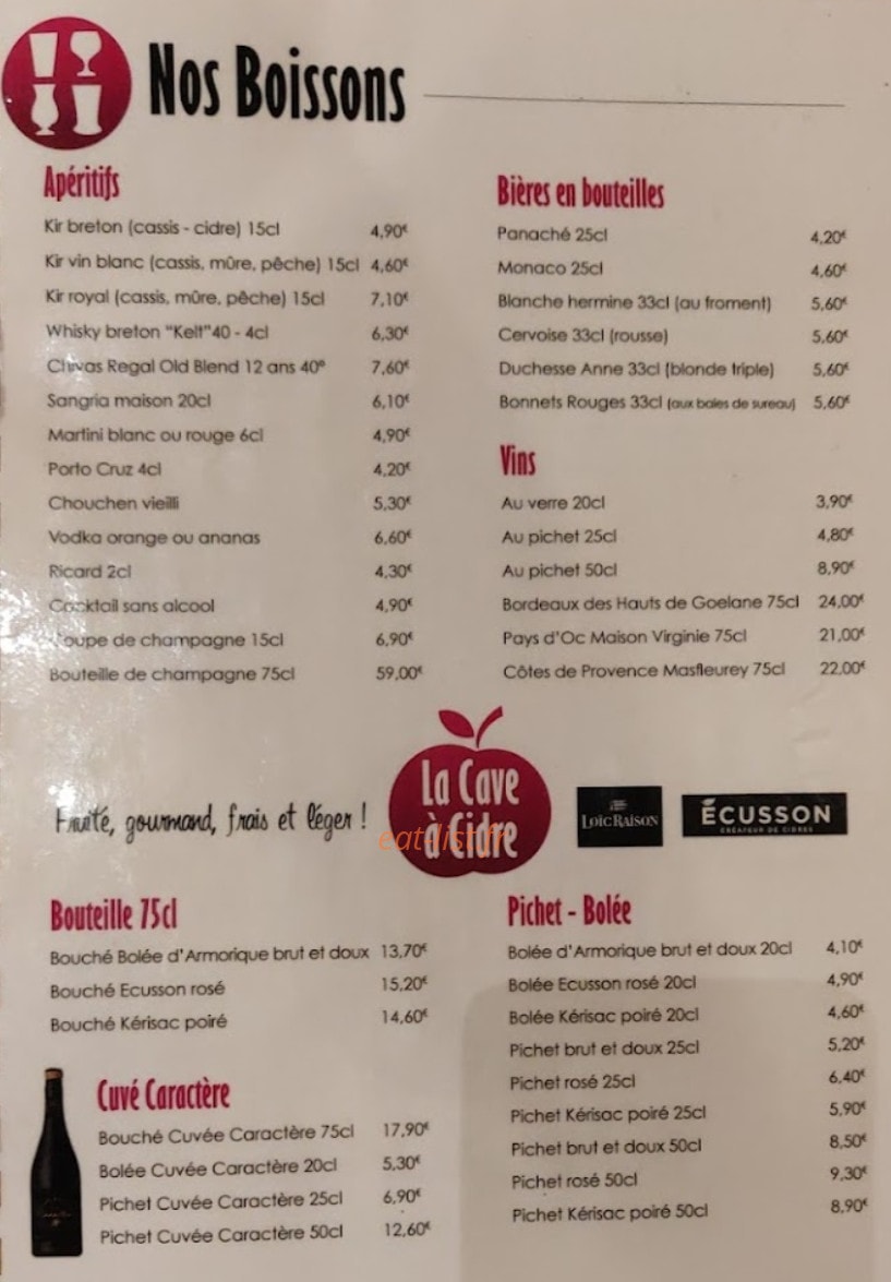 Le Menec — carte page 4