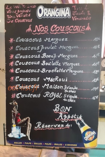 Le Week-end — carte page 1