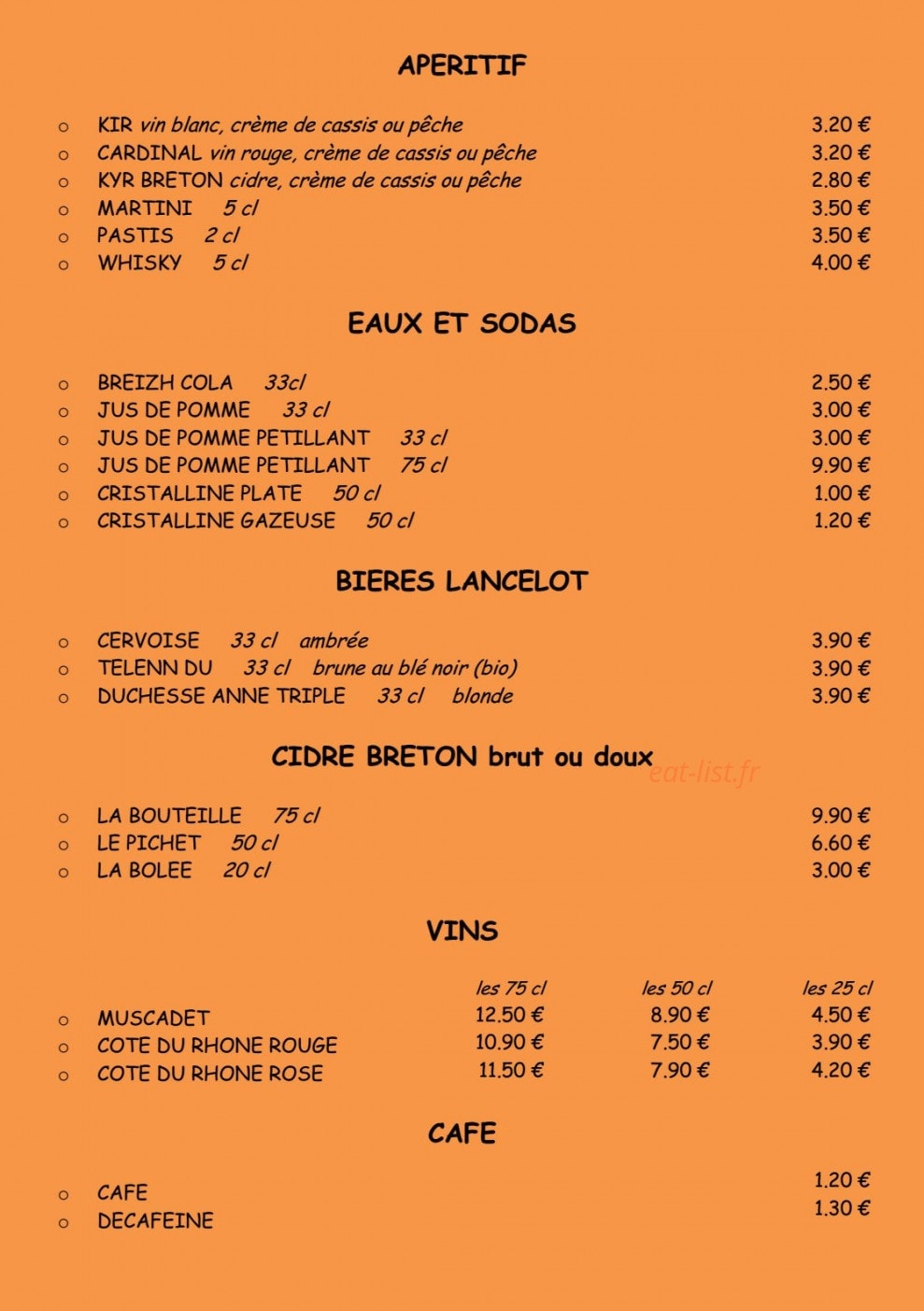 Les Glénans — carte page 3