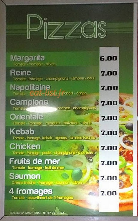 Resto Les 126 — carte page 1