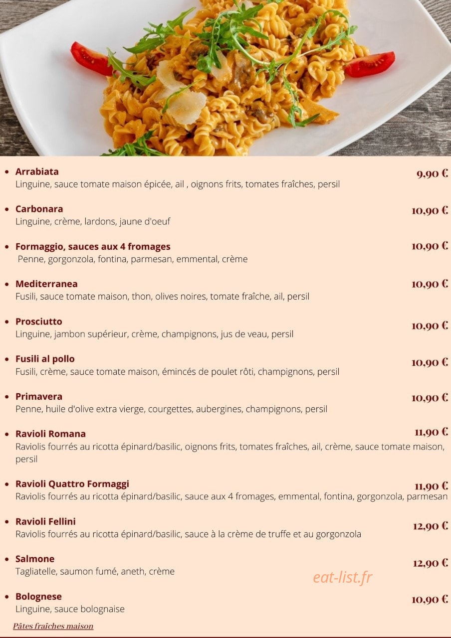 Ristorante Romana — carte page 4