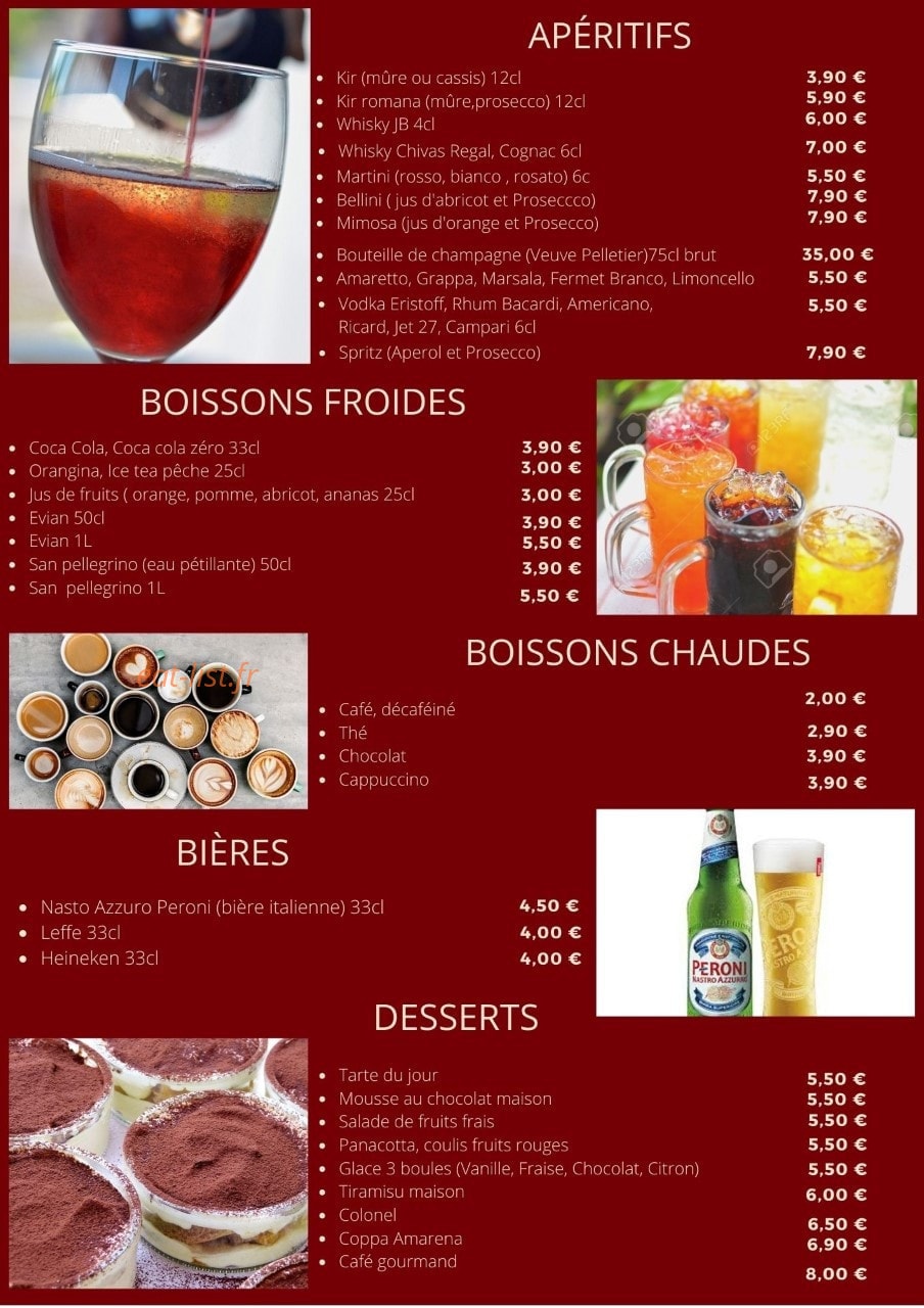 Ristorante Romana — carte page 5