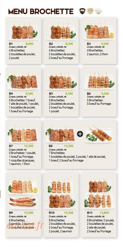 Simple Sushi — carte page 6