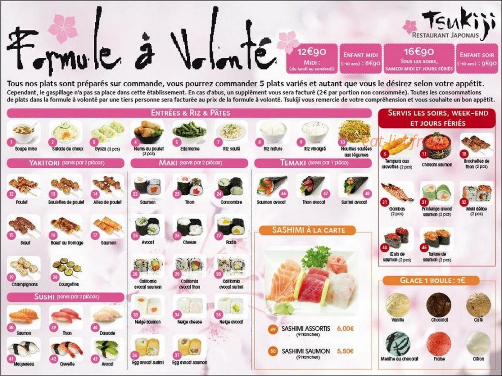 Tsukiji — carte page 1