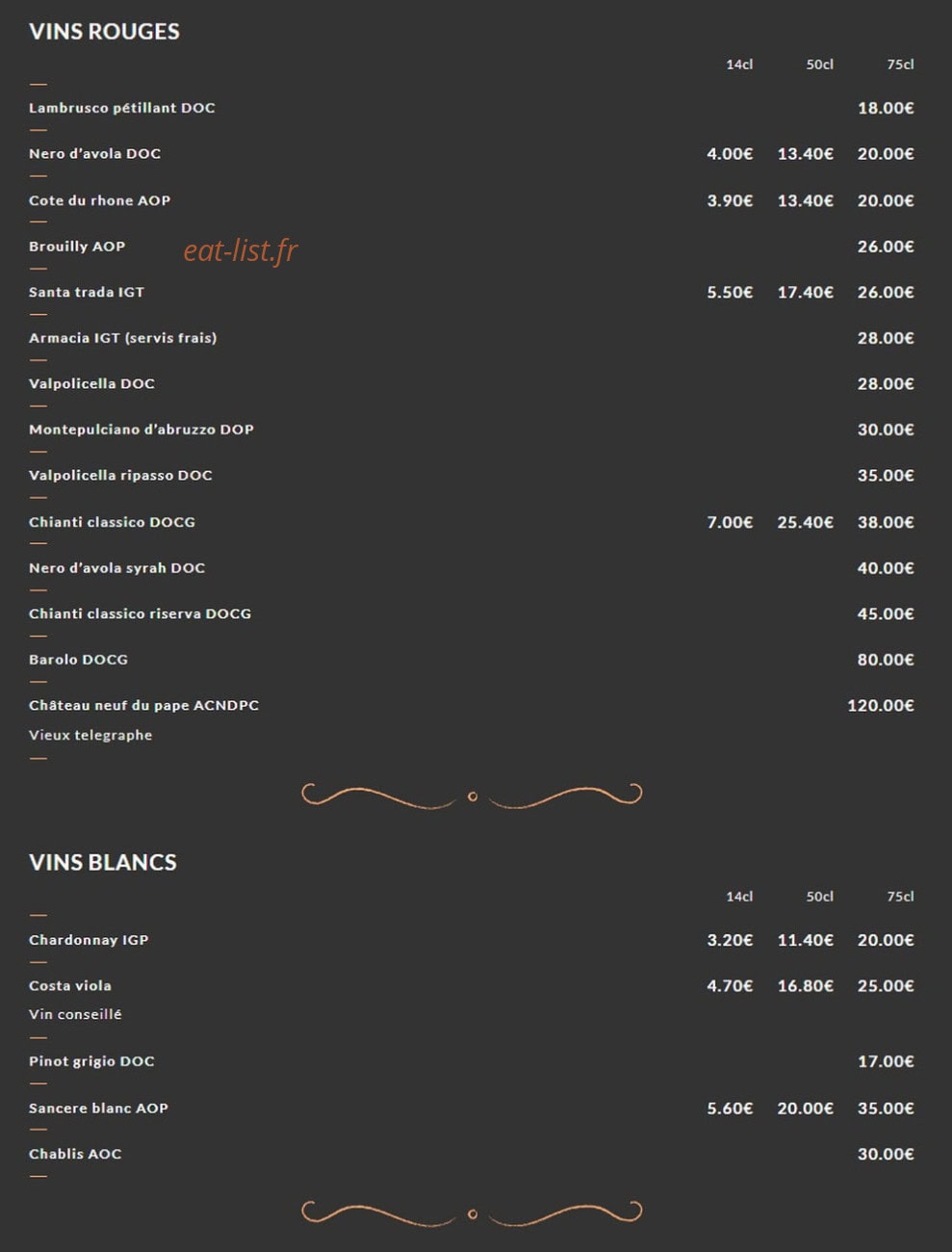 Villa Alati — carte page 8