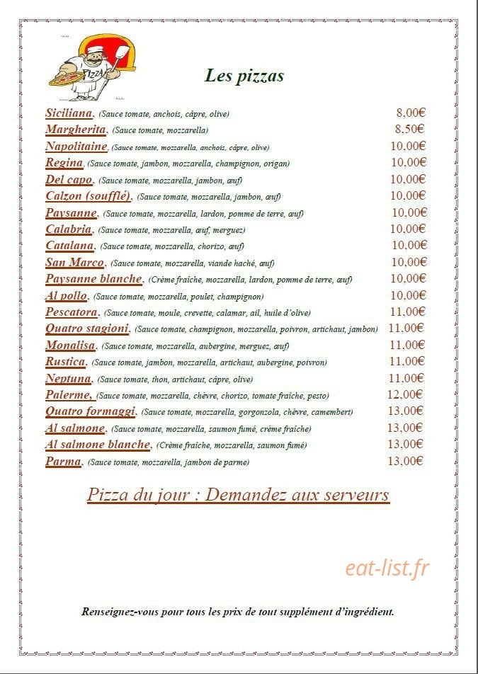 Al san Marco — carte page 2