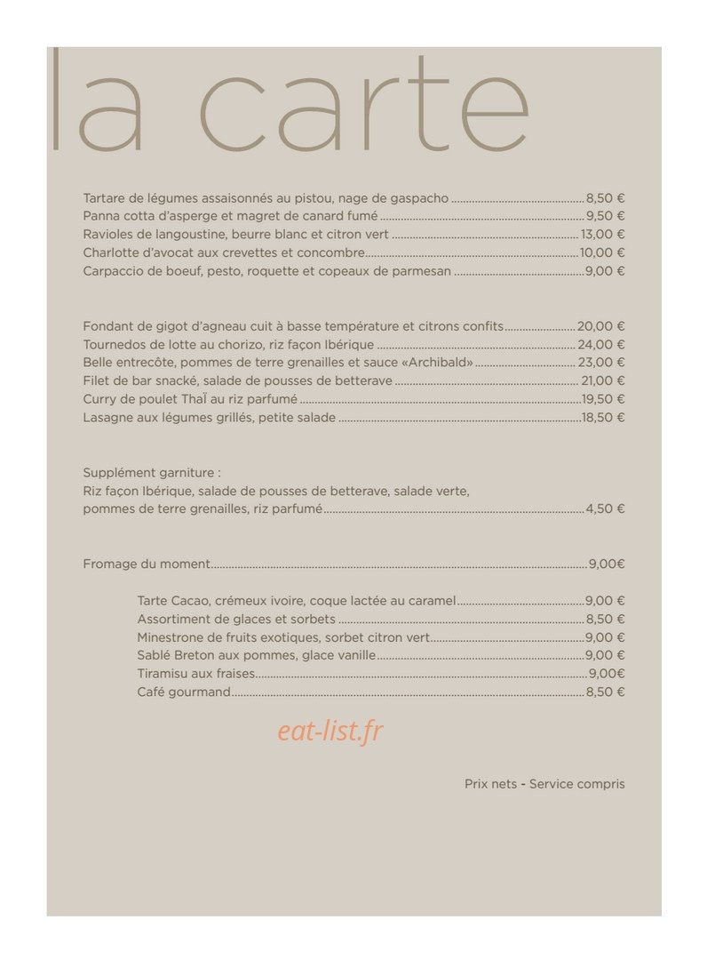 Archibald — carte page 4