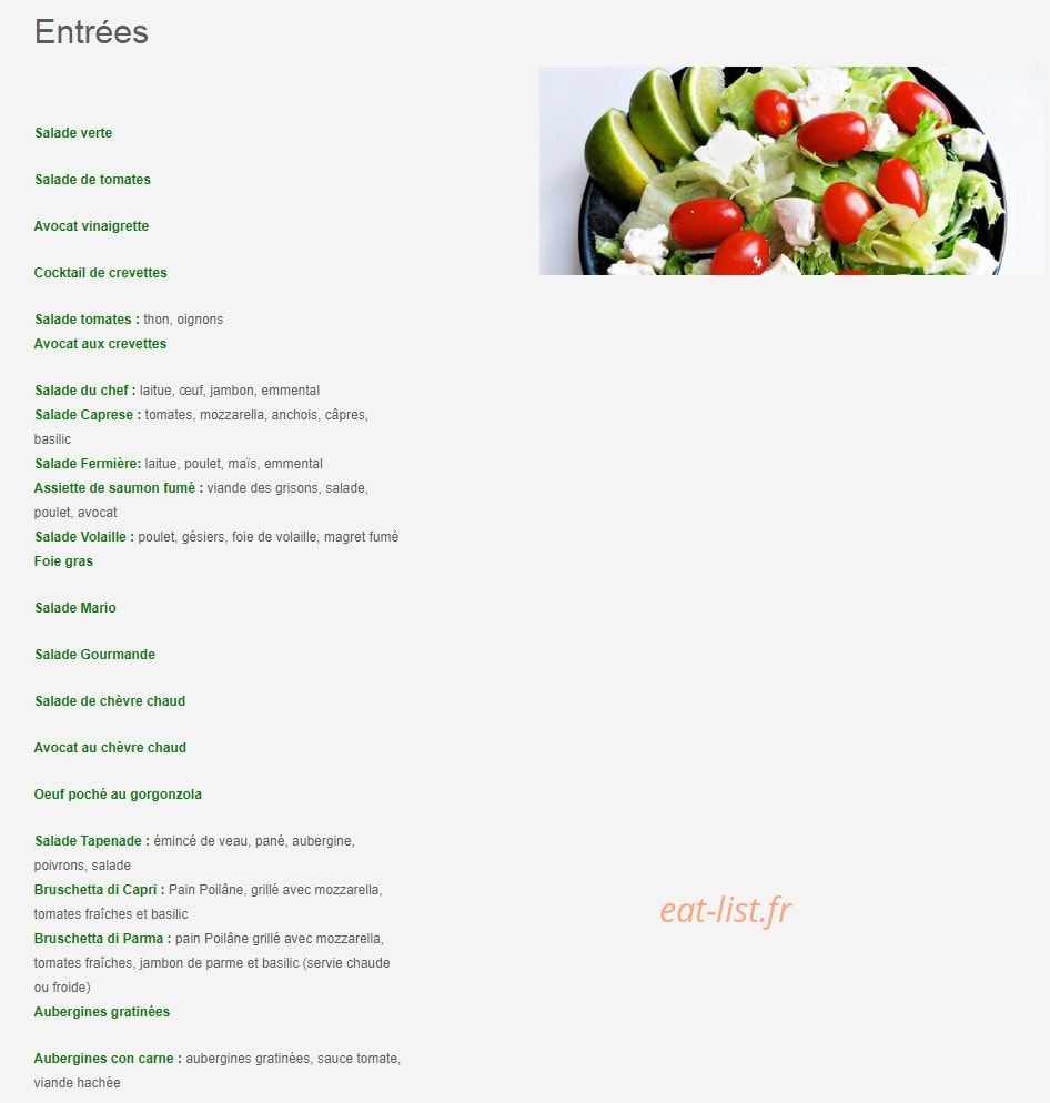 Casa Mario — carte page 1