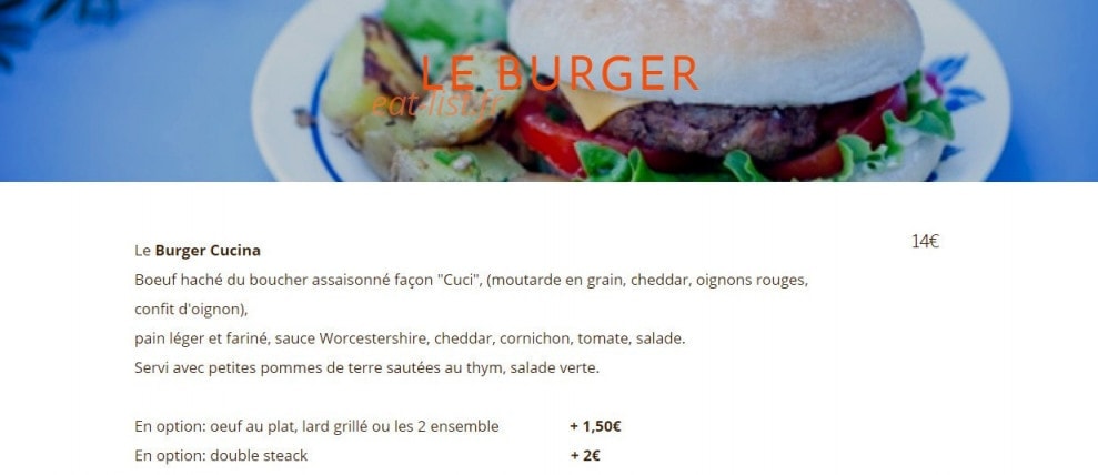 Cucina — carte page 3