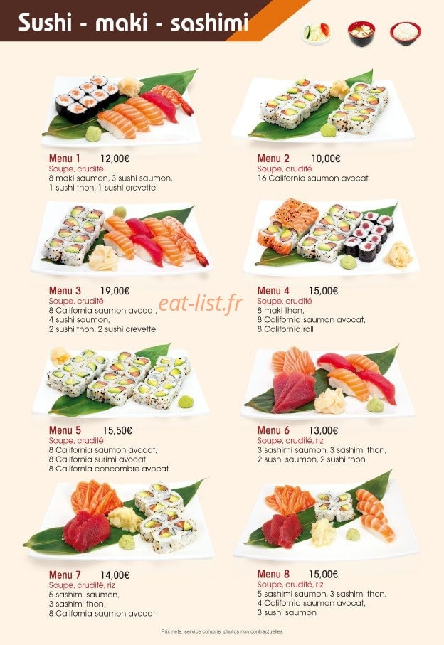 Issy Tokyo — carte page 6