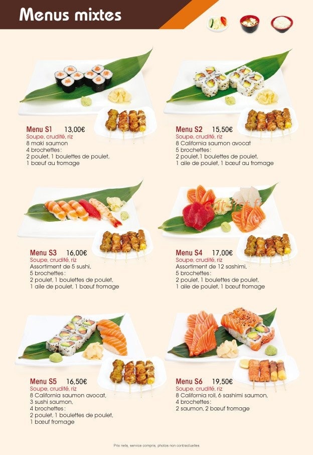 Issy Tokyo — carte page 7