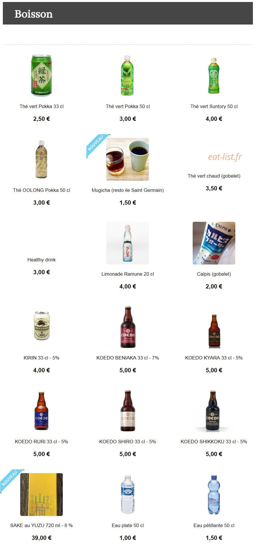 Koedo — carte page 6
