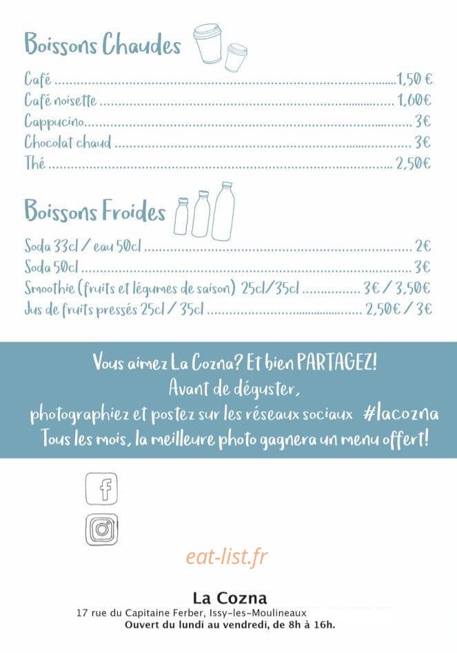 La Cozna — carte page 4