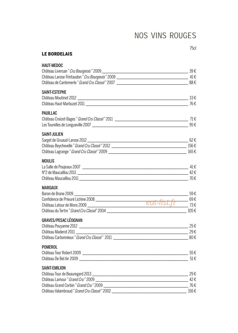 La Passerelle — carte page 7