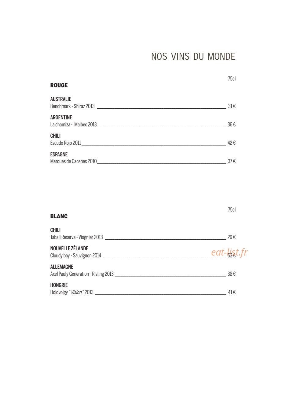 La Passerelle — carte page 11