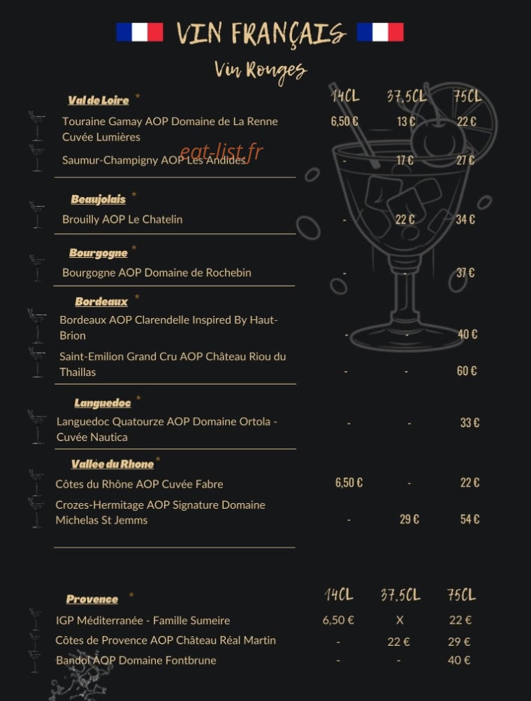 Le Filippo — carte page 14