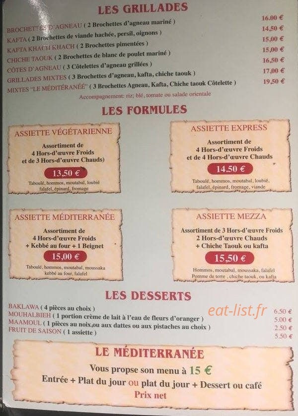 Le Méditerranée — carte page 2