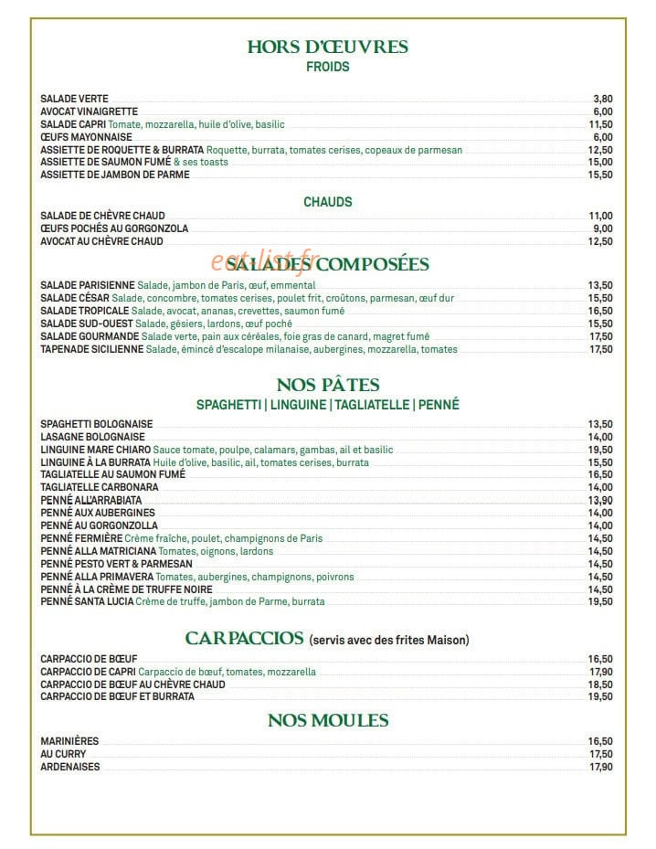 Le Moulin d'Issy — carte page 2