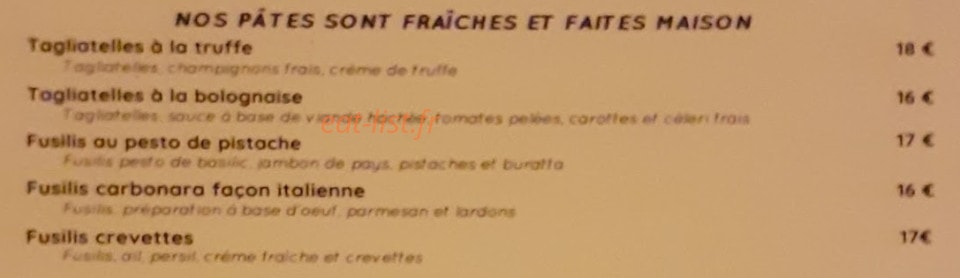 Les Frangines — carte page 2