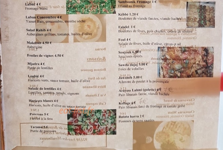 Les Moulins de Beyrouth — carte page 2