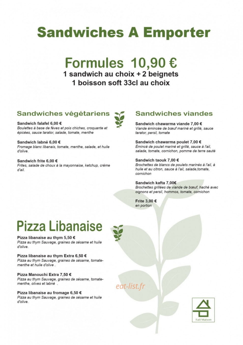 My Green Liban — carte page 3