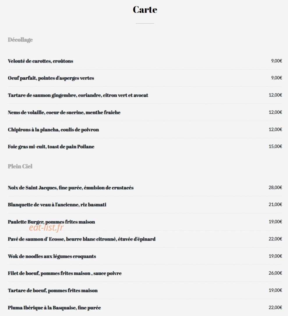 Paulette — carte page 1