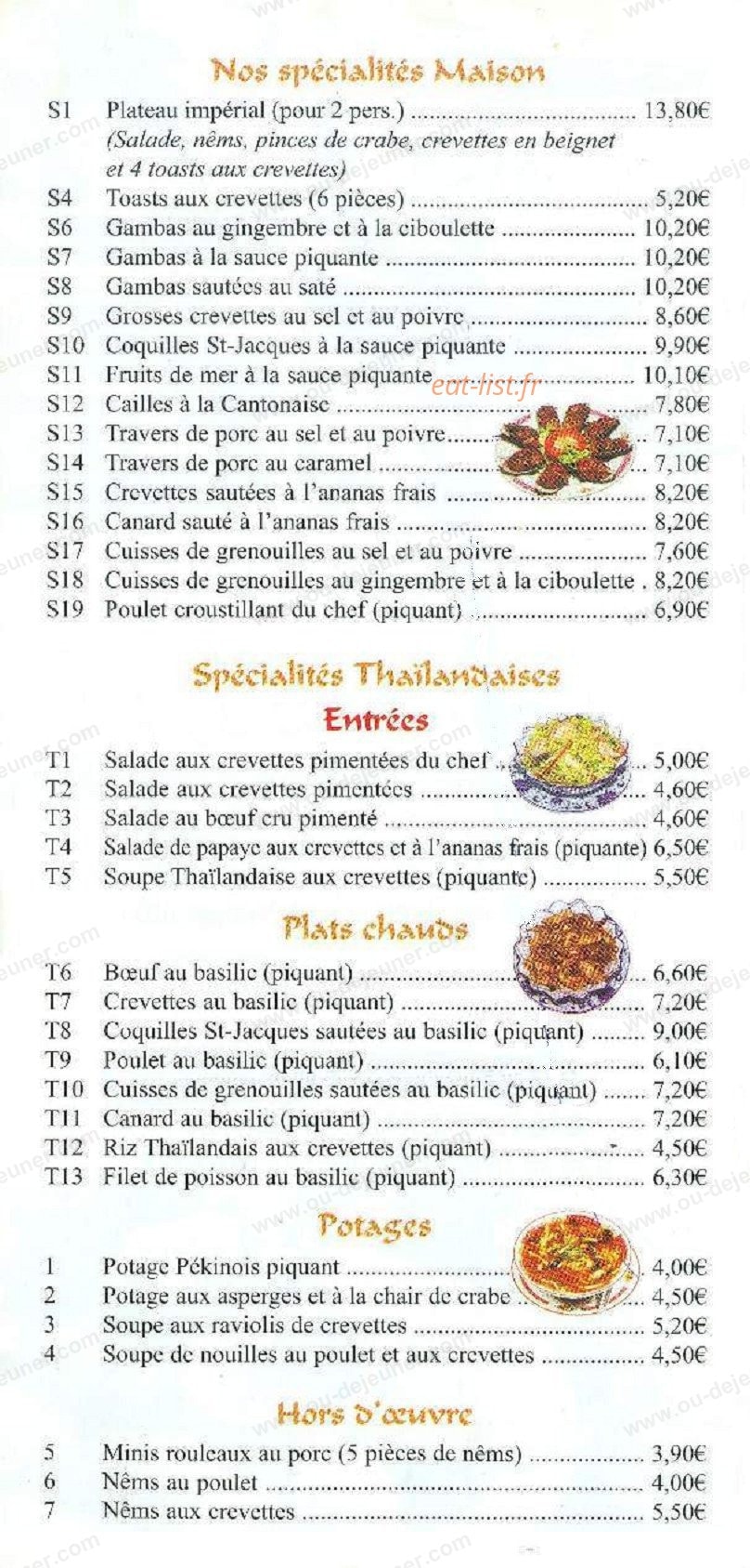 Phenix royal — carte page 2