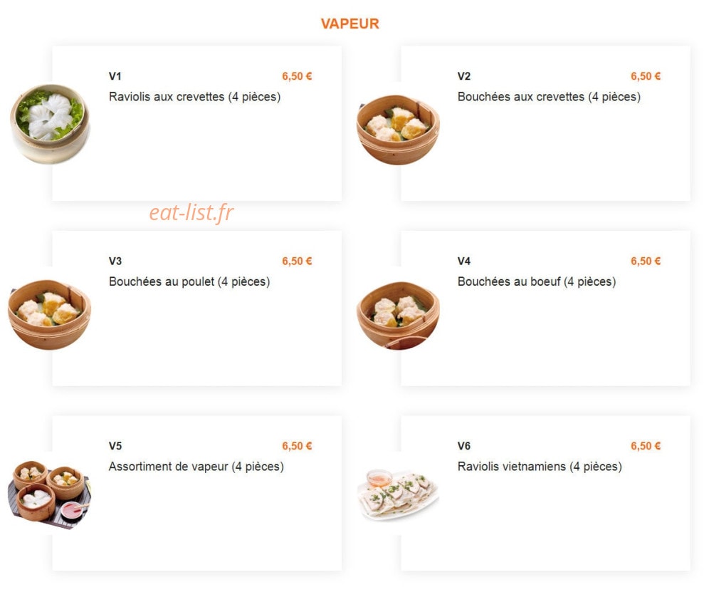 Pho issy — carte page 2