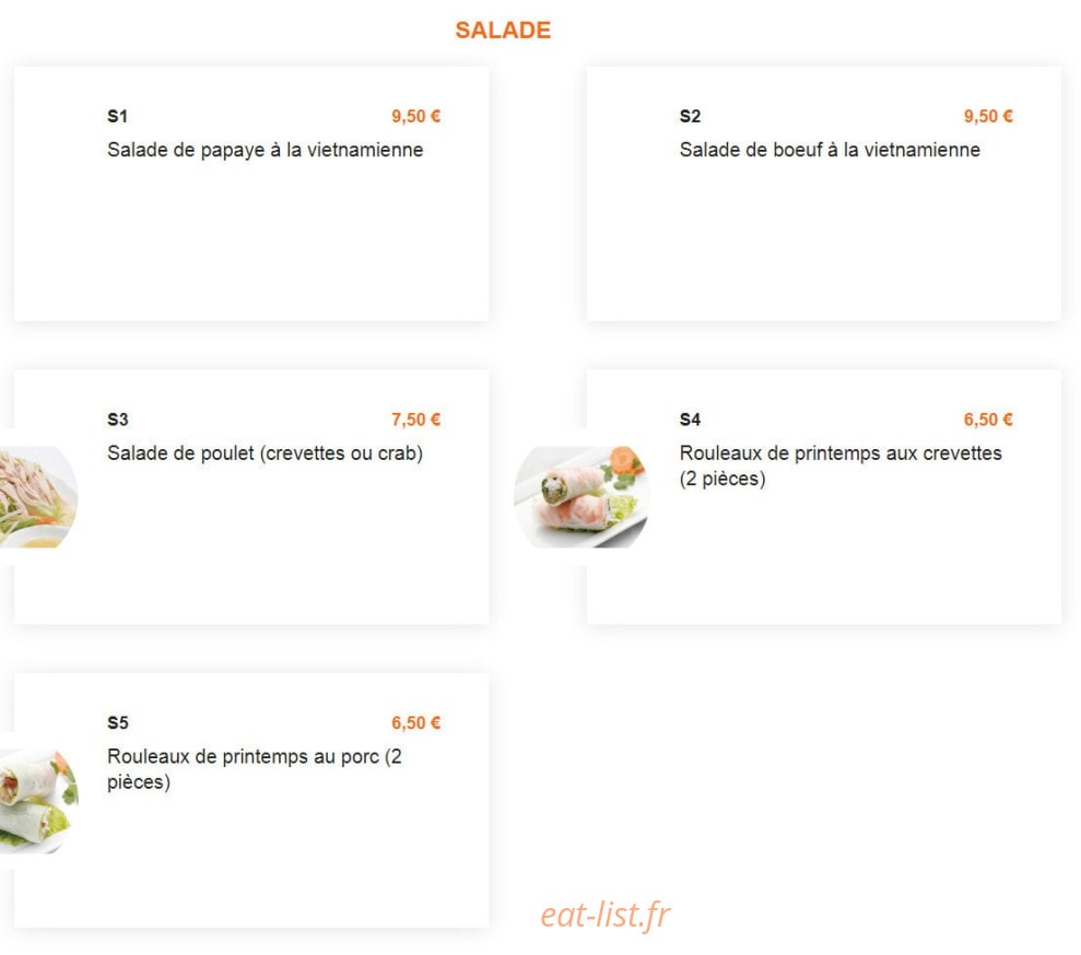Pho issy — carte page 1