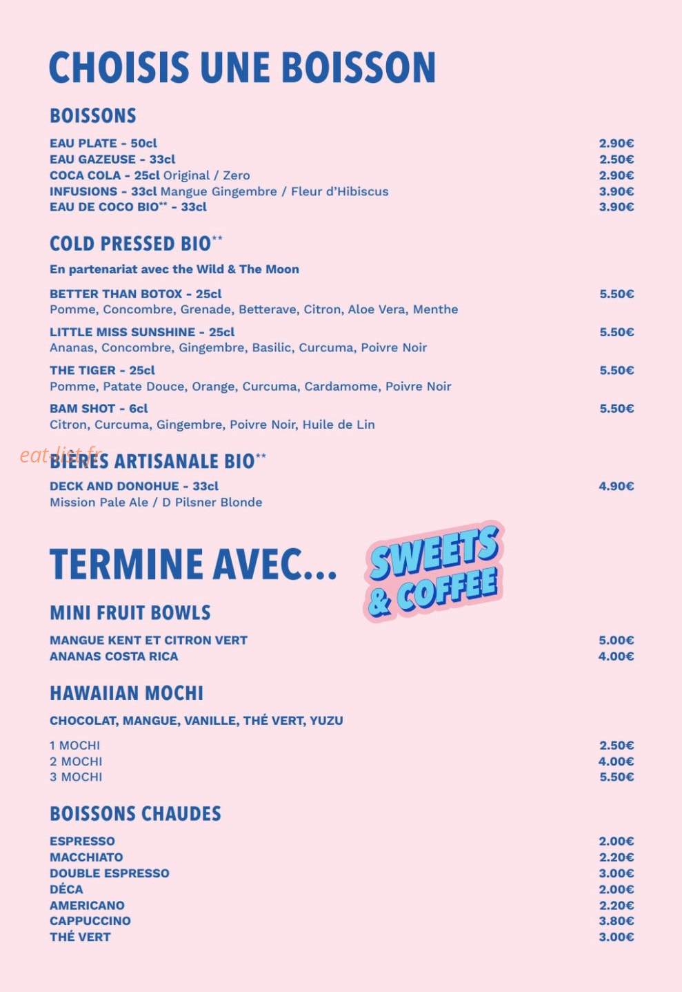 Poke House — carte page 4