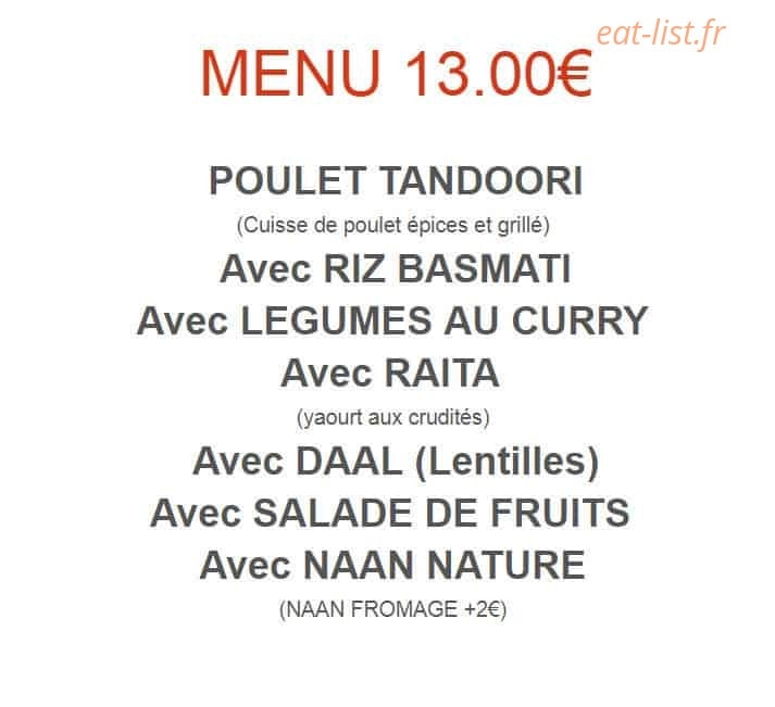 Restaurant Manaslu — carte page 9