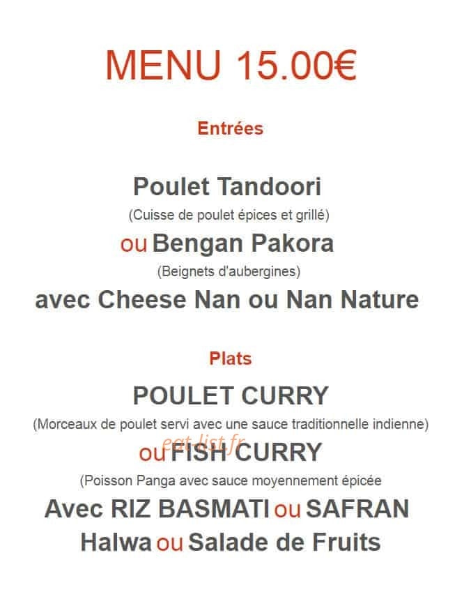 Restaurant Manaslu — carte page 10