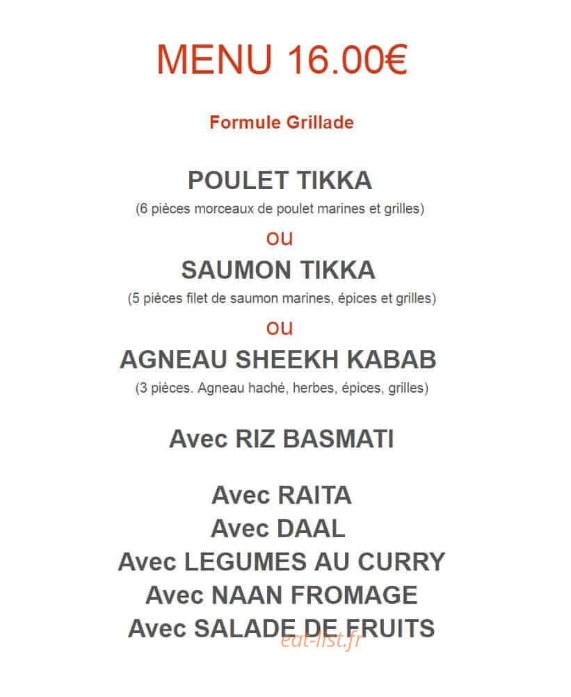 Restaurant Manaslu — carte page 12