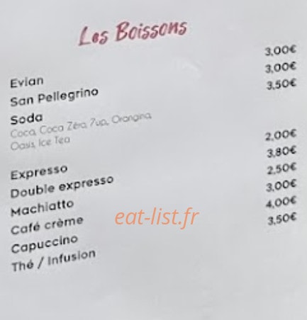 Sur la Braise — carte page 6