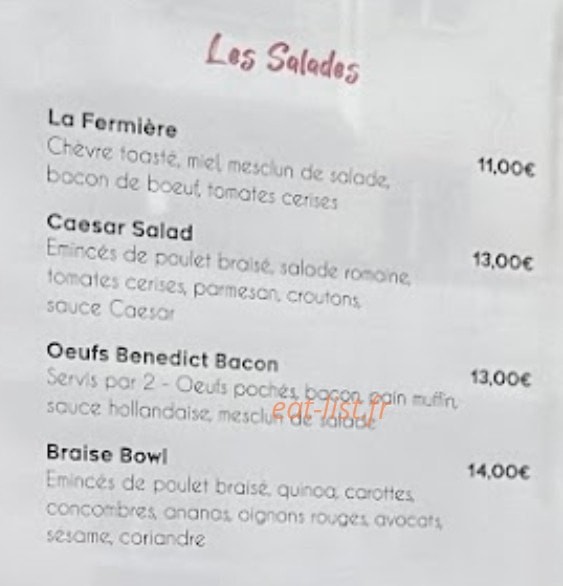 Sur la Braise — carte page 2