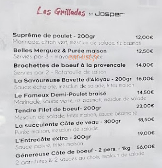 Sur la Braise — carte page 3
