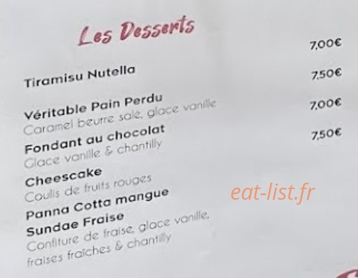 Sur la Braise — carte page 5