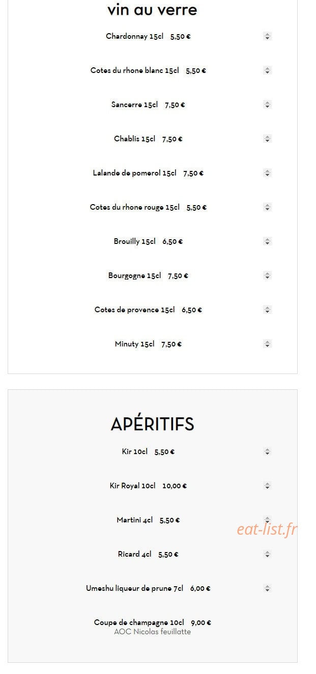 Ayako Teppanyaki — carte page 11