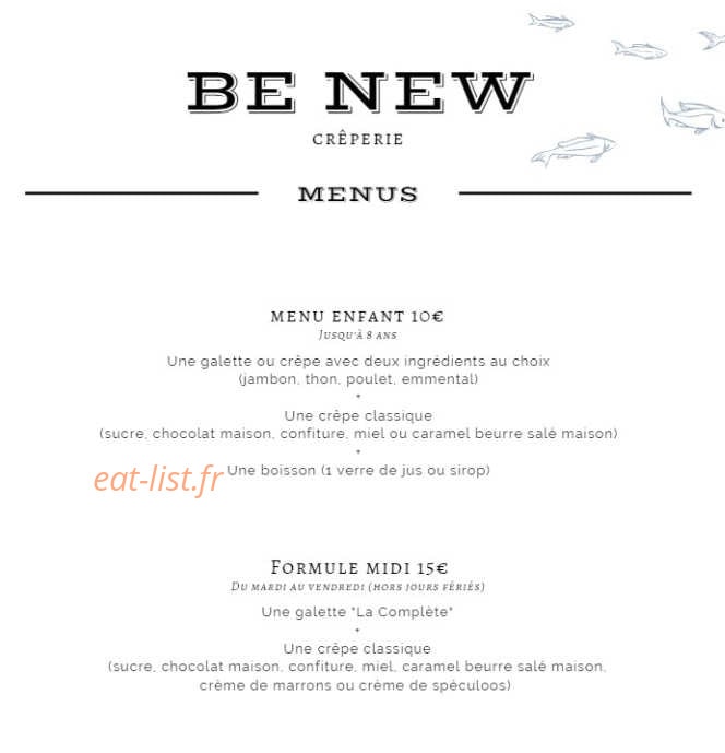 Be New — carte page 2