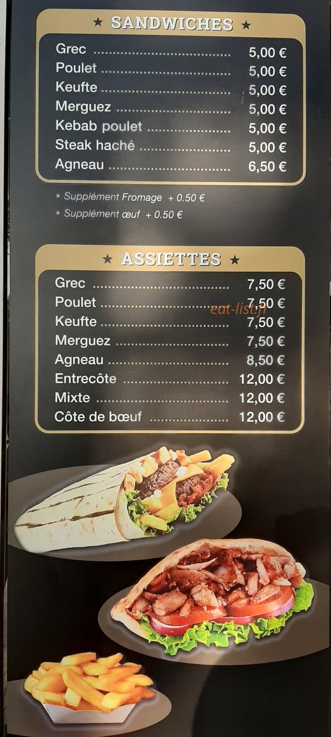 Chez Divi — carte page 1