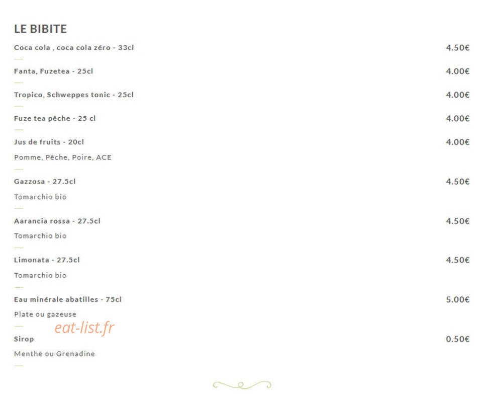 Da Giuliana — carte page 4