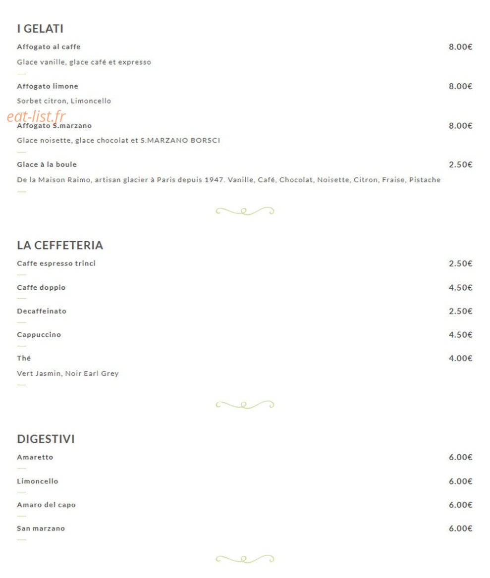 Da Giuliana — carte page 3
