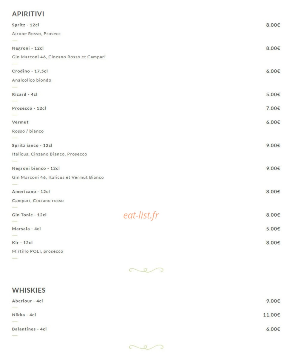 Da Giuliana — carte page 5